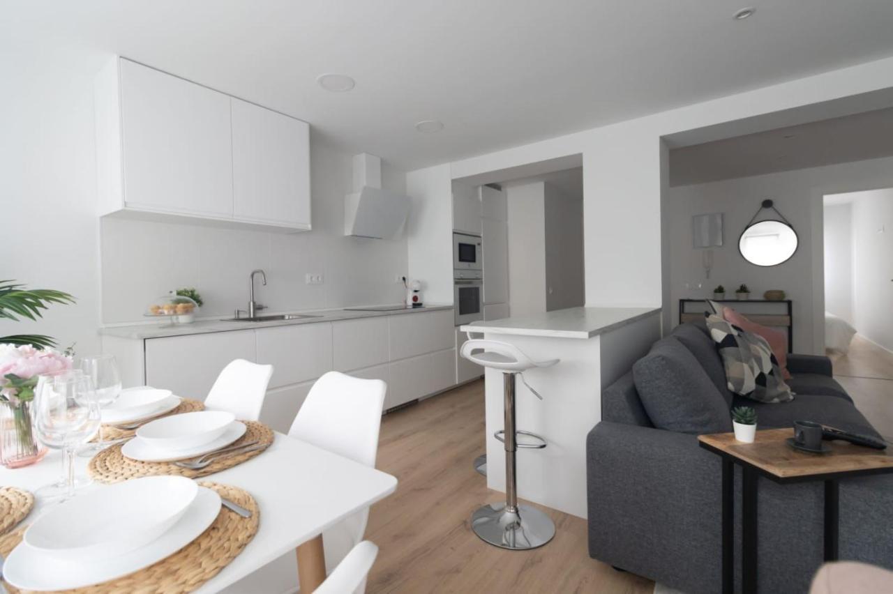 Lujoso Apartamento Entre 2 Playas Con Garaje, Wifi Gijon Ngoại thất bức ảnh