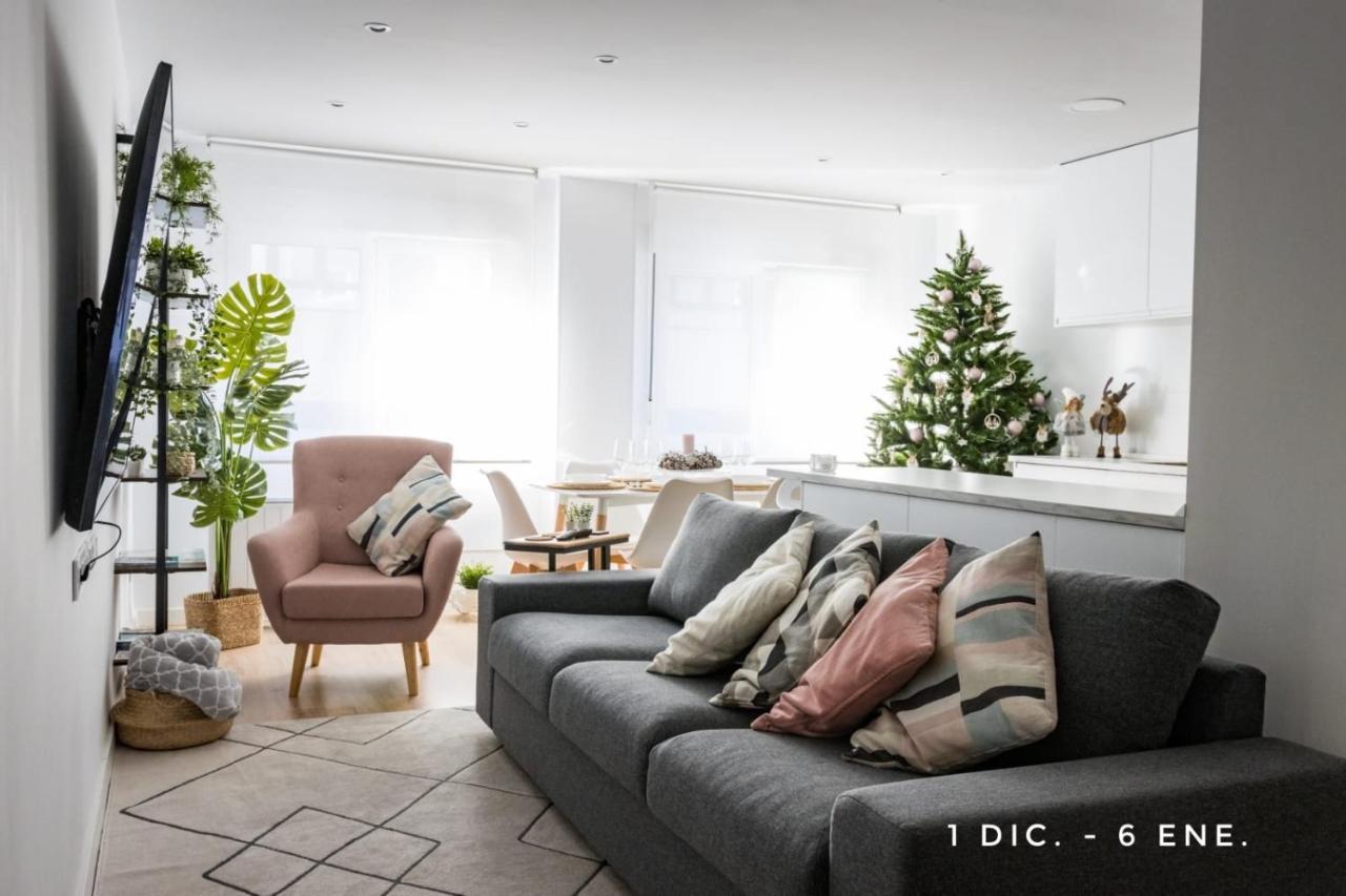 Lujoso Apartamento Entre 2 Playas Con Garaje, Wifi Gijon Ngoại thất bức ảnh