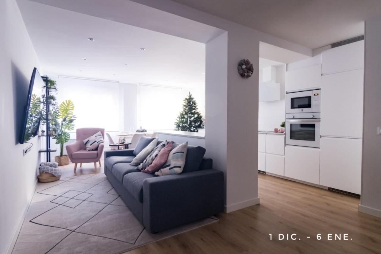 Lujoso Apartamento Entre 2 Playas Con Garaje, Wifi Gijon Ngoại thất bức ảnh